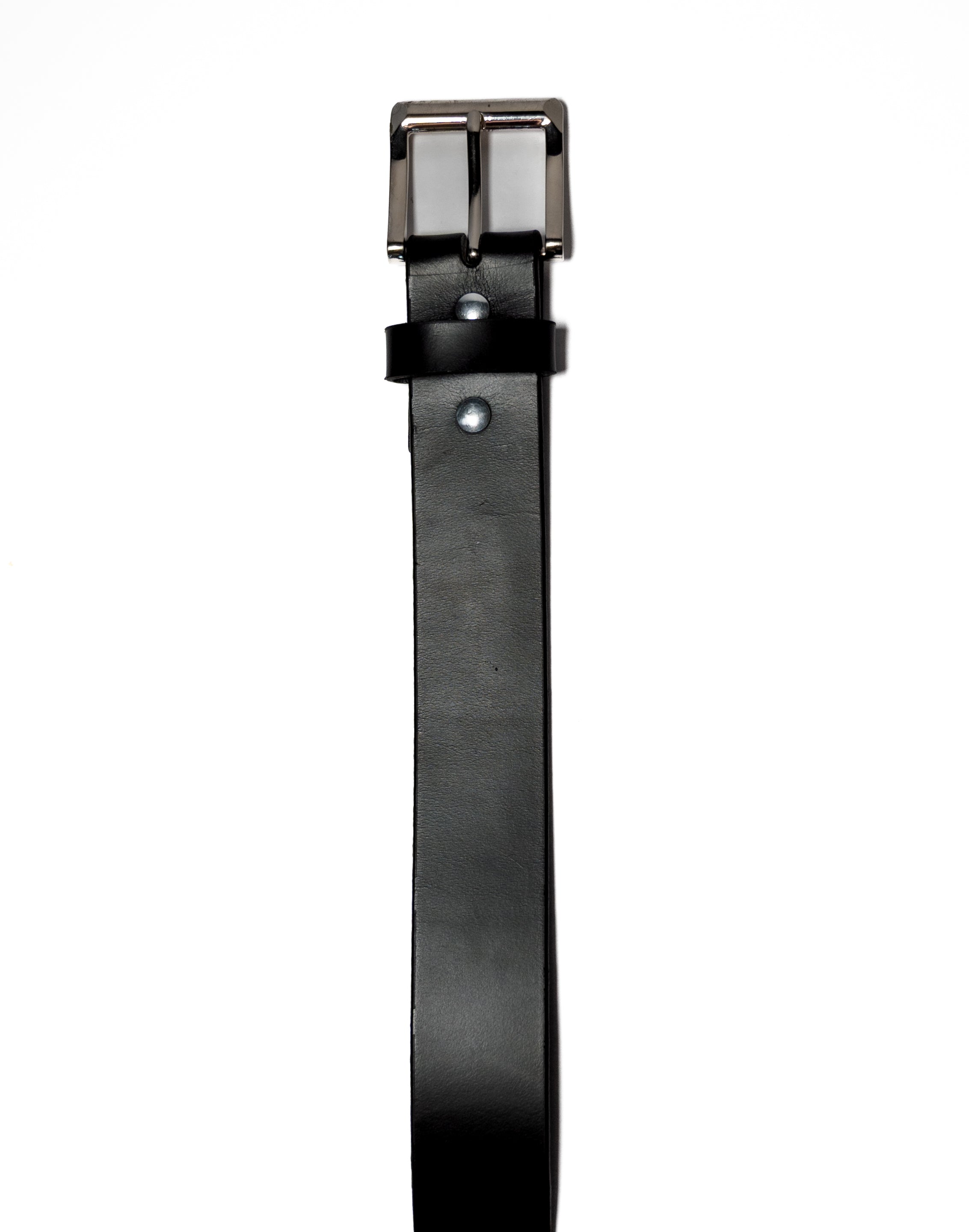 Men's leather belt